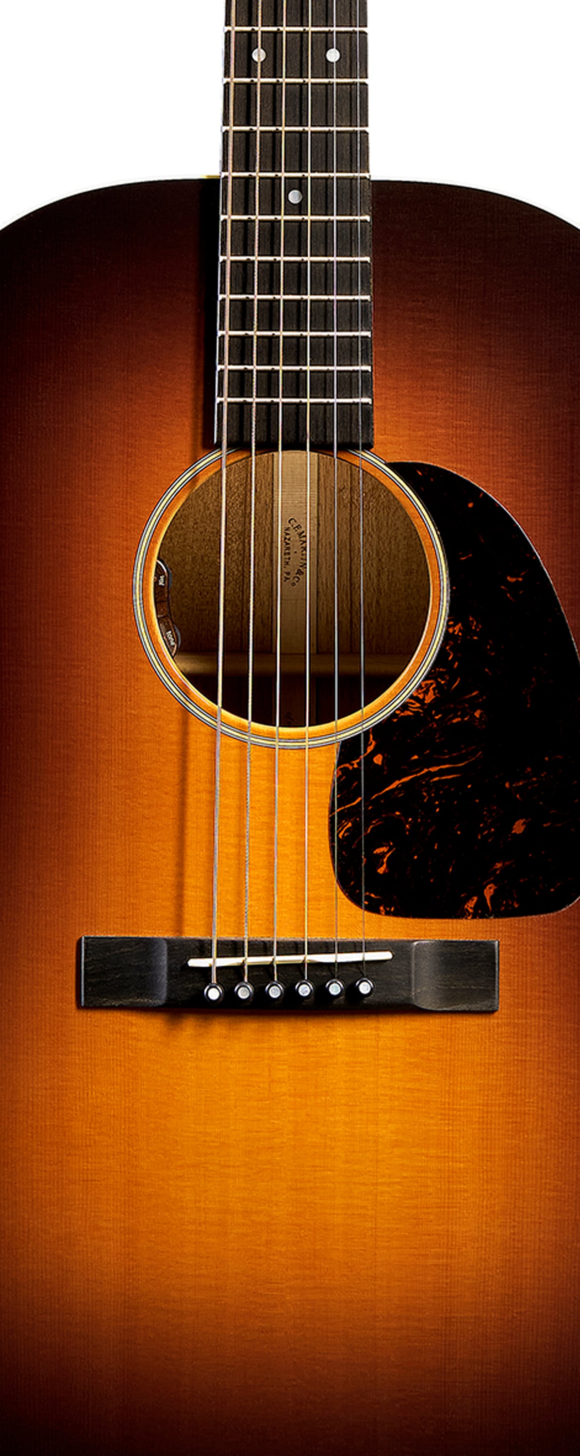 Body of Martin DSS-16E 1935 Burst Guitar image number 3